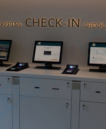 Interactive Check-in Kiosk