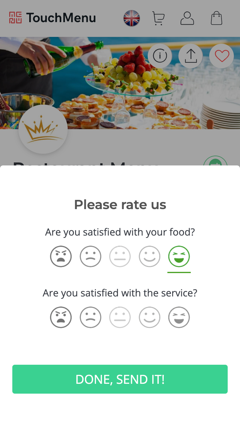 Guest rating module