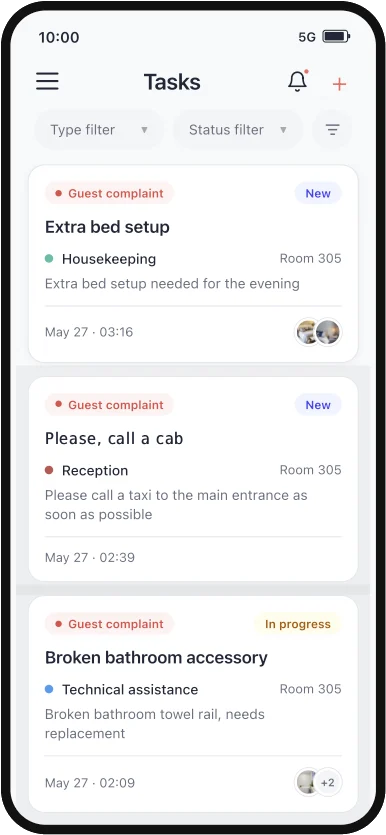 ServiceHub mobile app