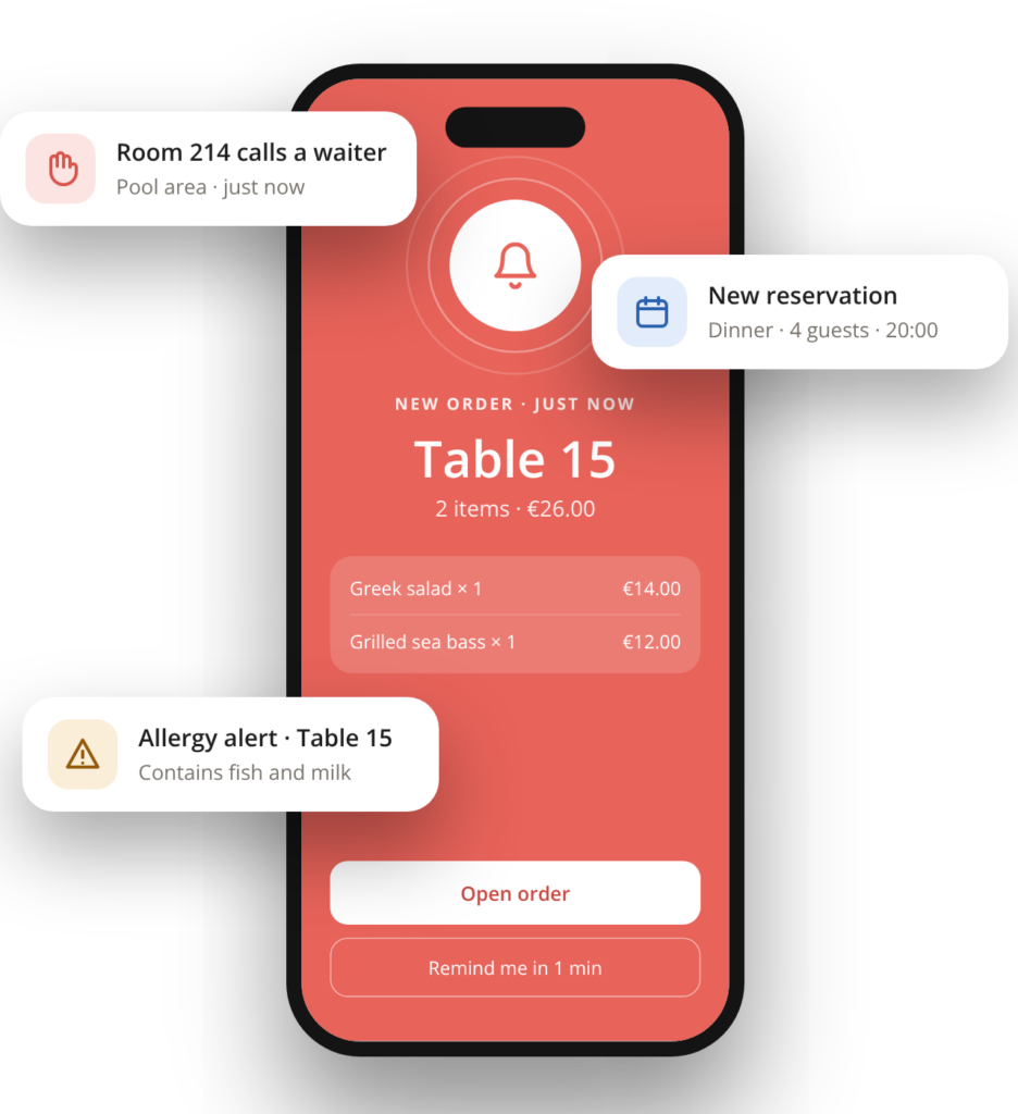 TouchMenu Staff App