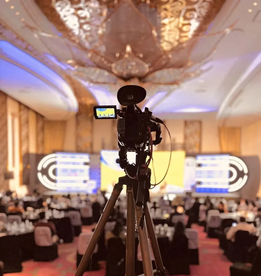 Hotel conference ballroom